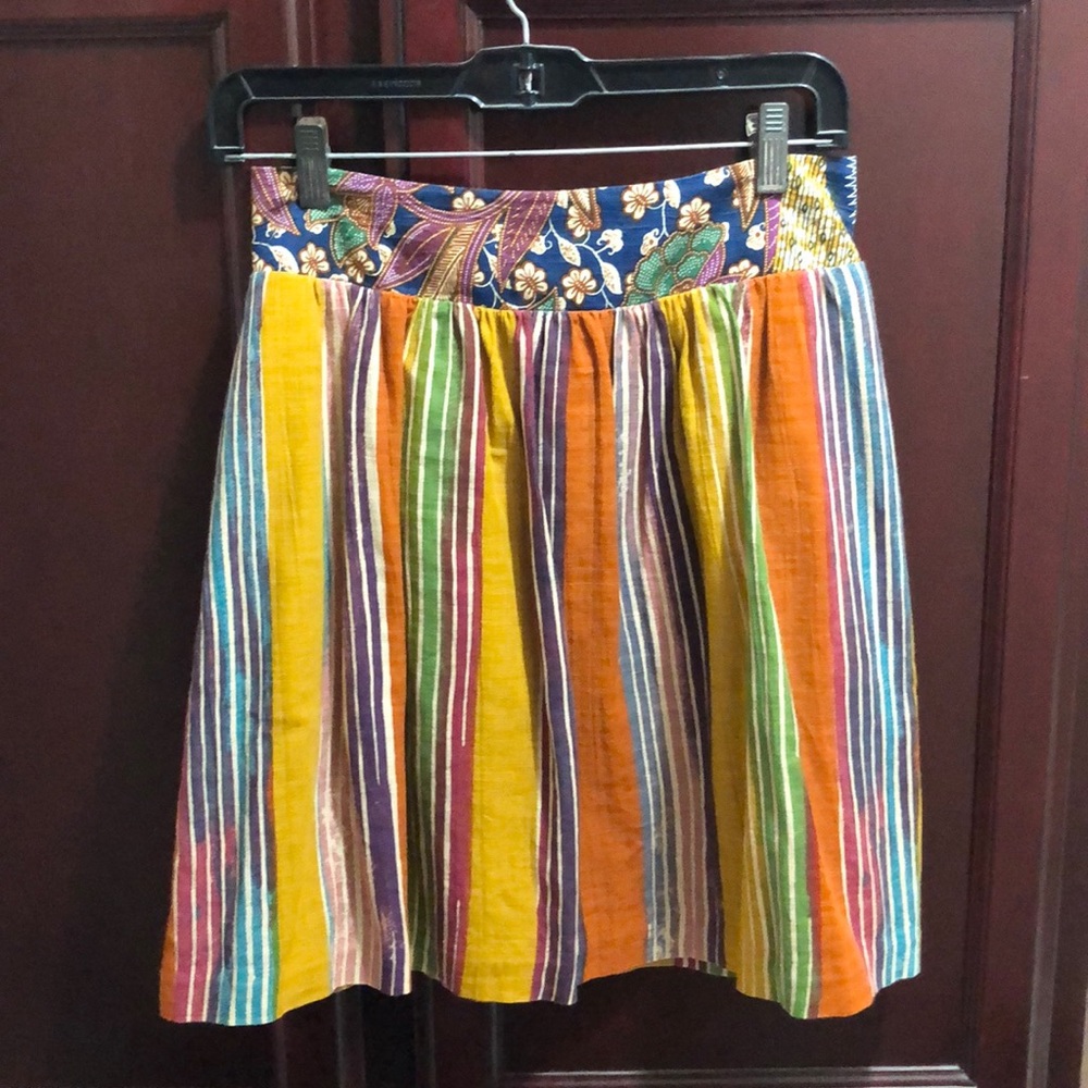 Anthropologie Multi-Colored Skirt❤️🧡💛💚💙💗